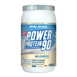 Body Attack - Power Protein 90 - Milchreis - 1000 g
