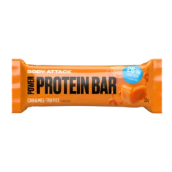 Body Attack - Power Protein Bar - Caramel Toffee - 35 g