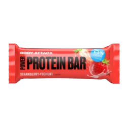 Body Attack - Power Protein Bar - Strawberry Yoghurt - 35 g