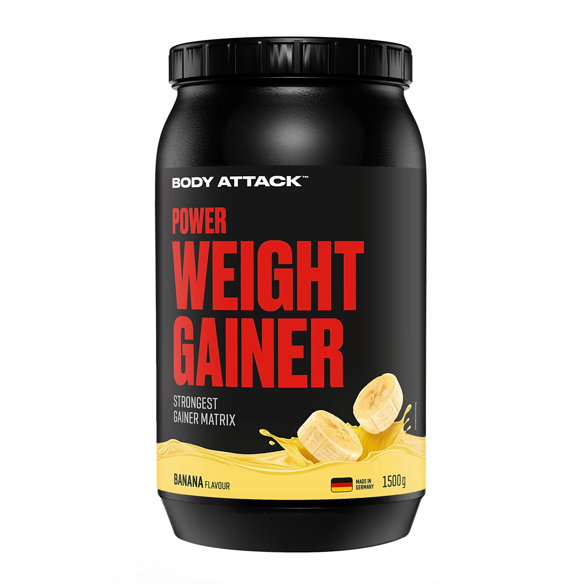 Body Attack - Power Weight Gainer - Banana - 1500 g