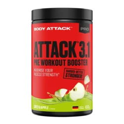 Body Attack - Pre Attack 3.1 - Green Apple - 600 g