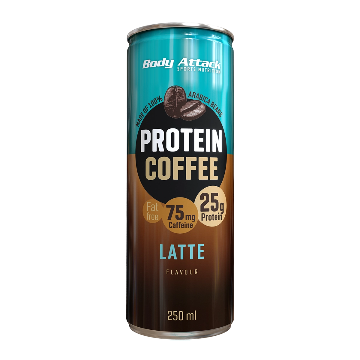 Body Attack - Protein Coffee - Cafe Latte - 250 ml