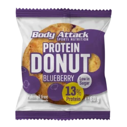 Body Attack - Protein Donut - Blueberry - 60 g