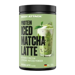 Body Attack - Protein Iced Matcha Latte - Matcha Latte - 500 g