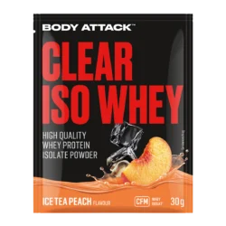 Body Attack - Protein Probe - Clear Iso Whey Ice Tea Peach - 30 g