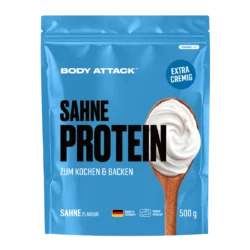 Body Attack - Sahne Protein - Natural - 500 g