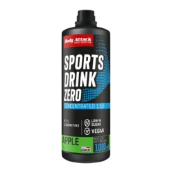 Body Attack - Sports Drink Zero - Apple - 1000 ml