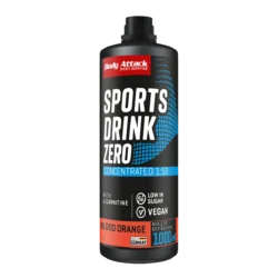 Body Attack - Sports Drink Zero - Blood Orange - 1000 ml