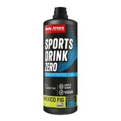 Body Attack - Sports Drink Zero - Mexican Fig - 1000 ml