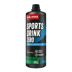 Body Attack - Sports Drink Zero - Woodruff - 1000 ml