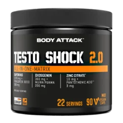 Body Attack - Testo Shock 2.0 - 90 Caps