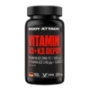 Body Attack - Vitamin D3 + K2 Depot - 120 Caps