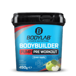 Bodybuilder Pump Pre Workout - 450g - Green Apple
