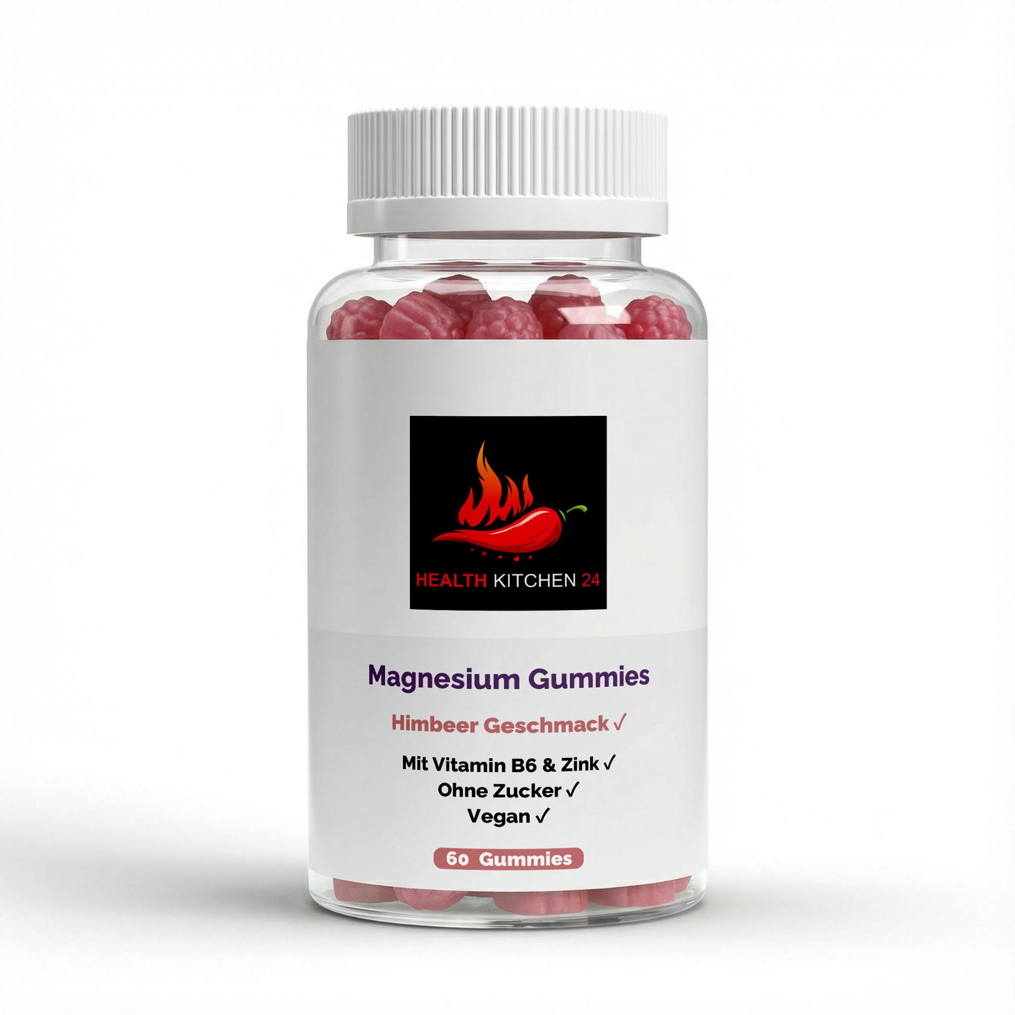 Magnesium+Zink+Vitamin B6 Gummies - 60 Stk.