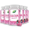 Calcium Gummibärchen für Erwachsene & Kinder I 500 mg Calcium I Wild Berry Geschmack I vegetarisch I 60 Stk