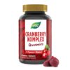 Cranberry Gummibärchen I 3in1 Cranberry D-Mannose und Vitamin C I Hochwertiger Cranberry-Extrakt I vegetarisch I 60 Stk