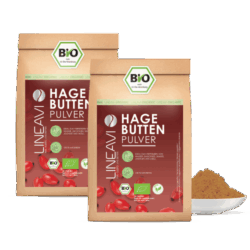 Doppelpack: Hagebuttenpulver bio (2x1000g)