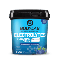 Electrolytes + Creatine Drink - 500g - Blue Raspberry Flavouring