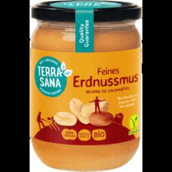 Erdnussmus fein bio (500g)