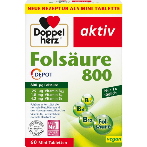 Folsäure 800 Depot (60 Tabletten)