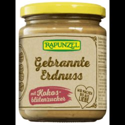 Gebrannte Erdnuss Aufstrich mit Kokosblütenzucker bio (250g)