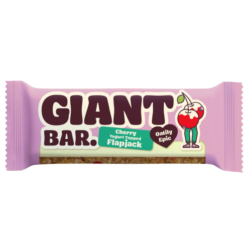 Giant Flapjack Yoghurt Bar - 100g - Cherry