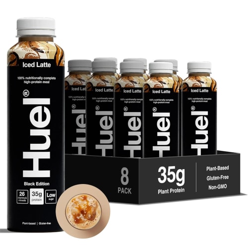 Huel Black Edition Trinkmahlzeit - 8x500ml - Caffè Latte
