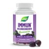 Immun Komplex Gummies zum Immunsystem stärken I 4in1 Immunformel für Erwachsene mit Vitamin C Zink Vitamin D3 und Selen
