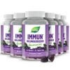 Immun Komplex Gummies zum Immunsystem stärken I 4in1 Immunformel für Erwachsene mit Vitamin C Zink Vitamin D3 und Selen