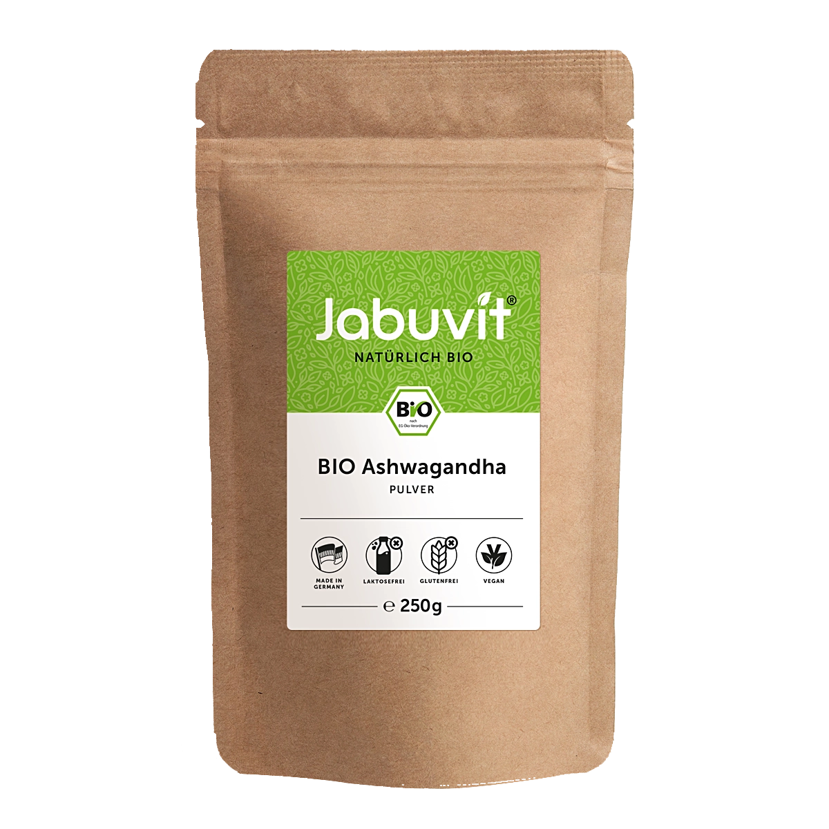 JabuVit - Bio Ashwagandha Pulver - 250 g