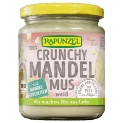 Mandelmus weiß Crunchy aus Europa bio (250g)