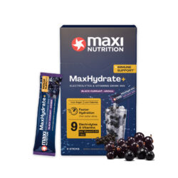 MaxHydrate+ Immune Support Elektrolyt Getränk Black Currant-Aronia 8 x 16 g