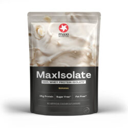 MaxIsolate 100% Whey Protein Isolate Banana 1000 g