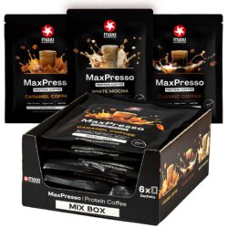 MaxPresso Protein Coffee Mixbox 6 x 30 g