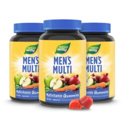 Men’s Multi Gummies I A-Z Multivitamin für Männer I 15 Vitamine & Mineralstoffe I Kirsch- und Orangen-Geschmack I 60 Stk