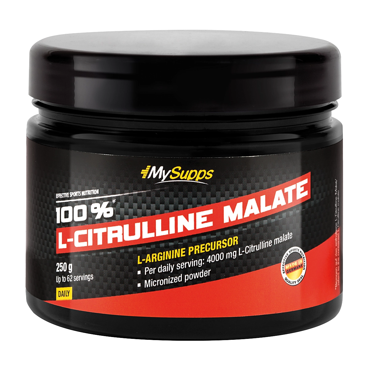 My Supps - 100 % L Citrulline Malate - 250 g