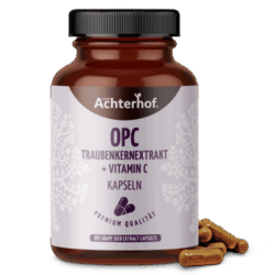 OPC Traubenkernextrakt + Vitamin C Kapseln (200 Kapseln)