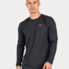 Performance Long Sleeve - Black/Red - XXL