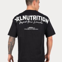 Premium Oversized Tee - Black-L