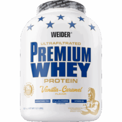 Premium Whey Protein - 2300g - Vanille-Karamell