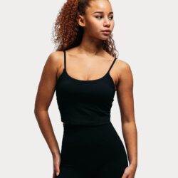 Pulse Cami Tank - Black - M