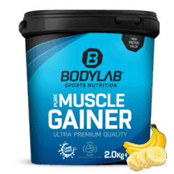 Pure Muscle Gainer - 2000g - Banane