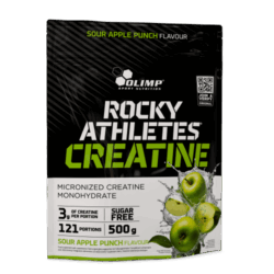 Rocky Athlets Creatine - 500g - Sour Apple Punch