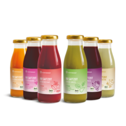 Saftzeit Bio Fastenkur 1 - 7 Tage (6 Flaschen pro Tag)