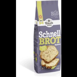 Schnellbrot mit Saaten Backmischung glutenfrei bio (500g)