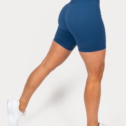 Seamless Biker Short - Navy - S