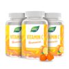 Vitamin C Gummibärchen I 125 mg hochdosiertes Vitamin C I Zitrus-Geschmack I vegan I 60 Stk