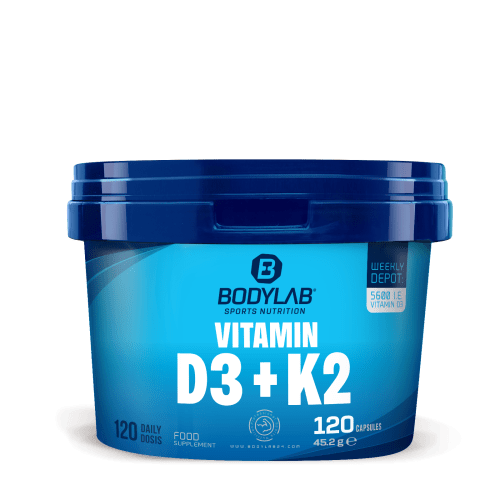 Vitamin D3 + K2 (120 Kapseln)