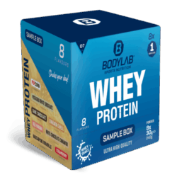 Whey Protein Probierbox 7 (8 Proben je 30g)