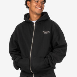 XXL Nutrition Athleisure Full Zip Hoodie - Black - XXL